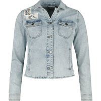 Mickey Mouse - Disney Jeansjacke - Travel Issue - S bis XXL - für Damen - Größe L - denim/blau  - EMP exklusives Merchandise! von Mickey Mouse