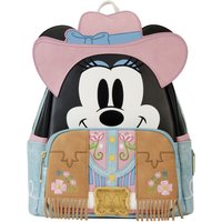 Mickey Mouse - Disney Mini-Rucksack - Loungefly - Western Minnie - für Damen - multicolor  - Lizenzierter Fanartikel von Mickey Mouse
