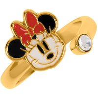 Mickey Mouse - Disney Ring - Minnie - für Damen - goldfarben  - Lizenzierter Fanartikel von Mickey Mouse