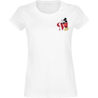 Mickey Mouse - Disney T-Shirt - Mickey - S bis XL - für Damen - Größe M - weiß  - EMP exklusives Merchandise! von Mickey Mouse