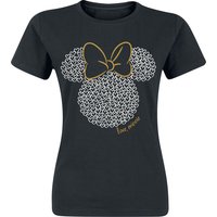 Mickey Mouse - Disney T-Shirt - Minnie Maus - Love - S bis XXL - für Damen - Größe XXL - schwarz  - Lizenzierter Fanartikel von Mickey Mouse
