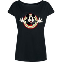 Mickey Mouse - Disney T-Shirt - S bis 3XL - für Damen - Größe 3XL - schwarz  - Lizenzierter Fanartikel von Mickey Mouse