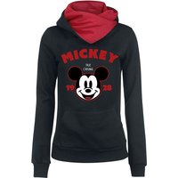 Mickey Mouse Kapuzenpullover - Red Original - XS - für Damen - Größe XS - schwarz/rot  - EMP exklusives Merchandise! von Mickey Mouse