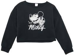 Mickey Mouse Kids Frauen Sweatshirt schwarz 164 von Mickey Mouse