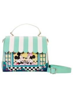 Mickey Mouse Loungefly - Micky & Minnie Date Night Diner Frauen Handtasche multicolor von Mickey Mouse