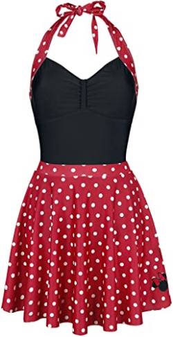 Mickey Mouse Minnie Maus Frauen Badeanzug schwarz XL von Mickey Mouse