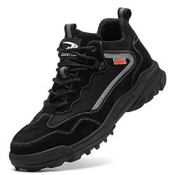 Micoklinlin Arbeitsschuhe Herren Leicht Safety Shoes for Men Sicherheitsschuhe Herren 6KV Elektrikerschuhe isolierte Schuhe Schlag und stichfeste Work Sneakers von Micoklinlin