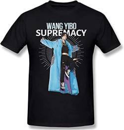 Wang Yibo Supremacy Mens T-Shirt Black Graphic Unisex Tee Shirt S von MidiLi