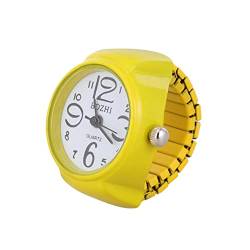 Mikikit 1stk Ring Watch for Women Goldene Ringuhr Uhren Für Männer Digital Armbanduhr Kinder Ringuhr Für Damen Herren Retro-fingeruhr Finger Ring Watch Digitaluhr Schmuck Fräulein Anzahl von Mikikit