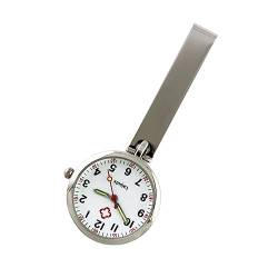 Mikikit 1stk Uhr Digitale Taschenuhr Pflegeuhr Mode Uhr Hängende Uhr Taschenuhr Für Krankenschwestern Hängende Taschenuhr Zinklegierung Abzeichen Leuchtend von Mikikit