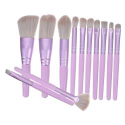 Mikinona 1 Satz Make-up-Pinsel-Set bürsten set kosmetikpinsel Make-up-Zubehör für Frauen Pinsel für Make-up Lippenbürste Rougepinsel Roségold Satz Bürsten Pinseltasche Make-up-Tools Mädchen von Mikinona