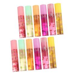 Mikinona 12St Lipgloss Lippenbalsam Lippenöl getönt Lippenbalsam in loser Schüttung Lippenstift klarer Lipgloss Lippenpflegender Lipgloss feuchtigkeitsspendender Lipgloss von Mikinona