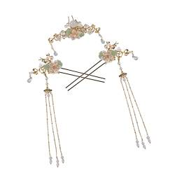 Mikinona 3St antike Quastenhaarschmuck Stäbchen japanischer Haarstab die chinesen elegant Haar Klammern Haarnadel Retro-Kopfschmuck Haarpflegezubehör klassisch Kopfbedeckung Spaziergang von Mikinona