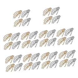 Mikinona 40 STK -Haarspange Zombie-Haarspangen Teufel Haarspange Haarschmuck Haarnadel Haarspangen aus Legierung Halloween-Haarspange Strasssteine Entenschnabel Knochen von Mikinona