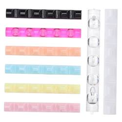 Mikinona 8st Nagelstifthalter Nagelbürste Ruht Kristallhalter Organizer Für Make-up-pinsel Kunstbürstenregal-organizer Steht Für Nagelstift Nailart-zubehör Bilden Acryl Lieferungen Mini von Mikinona