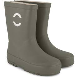 Mikk-line Gummistiefel Kinder 37 | Dusty Olive Regenstiefel Kinder Gefüttert | Gefütterte Gummistiefel Kinder | Wasserdichte Gummistiefel | Regenschuhe & Kinderstiefel von Mikk-line