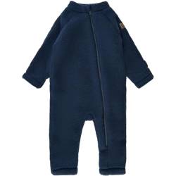 Mikk-line WALKOVERALL Blue Nights 98 | Oeko-TEX Standard 100 | Anzug aus Wolle Für Baby und Kleinkind | 100% Mulesing-Frei Merinowolle | Wollwalk-Overalls Kinder Für Mädchen und Jungen von Mikk-line