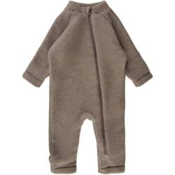 Mikk-line WALKOVERALL Melange Denver 56 | Oeko-TEX Standard 100 | Anzug aus Wolle Für Baby und Kleinkind | 100% Mulesing-Frei Merinowolle | Wollwalk-Overalls Kinder Für Mädchen und Jungen von Mikk-line