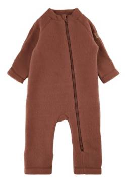 Mikk-line WALKOVERALL Mink 104 | Oeko-TEX Standard 100 | Anzug aus Wolle Für Baby und Kleinkind | 100% Mulesing-Frei Merinowolle | Wollwalk-Overalls Kinder Für Mädchen und Jungen von Mikk-line