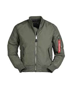 Mil-Tec Herren Ma1 Jacke, Oliv, XS von Mil-Tec