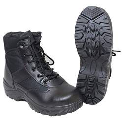 Mil-Tec Schwarze Sicherheits-Halbstiefel, Schwarz ,41 EU von Mil-Tec