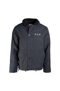 Mil-Tec US Navy Deck Jacket N-1 dk.blau Gr. 46 (XXL) von Mil-Tec