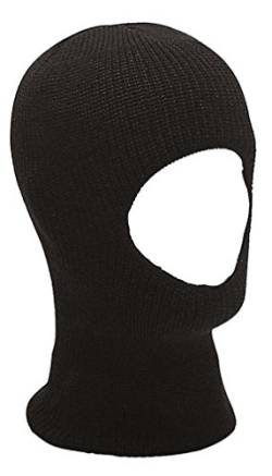 Mil-Tec Unisex Balaclava Sturmhaube, Schwarz, One Size von Mil-Tec