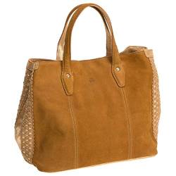 Mila Louise , Damen Umhängetaschen, Braun - Braun (Ambre 3295CVS-42) - Größe: 7x25x32 cm (W x H x L) von Mila Louise