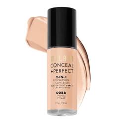 Milani C-M0-012-07 Conceal And Perfect 2 in 1 Foundation + Concealer Nude, 30 ml von Milani