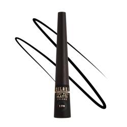 Stay Put Matte Liquid Eyeliner - Waterproof Liquid Eyeliner Pen, Long Lasting & Smudgeproof Makeup Pen Black von Milani