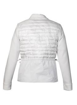 MILESTONE Damen Jacke Desertrose weiß Mikrofaser unifarben von Milestone