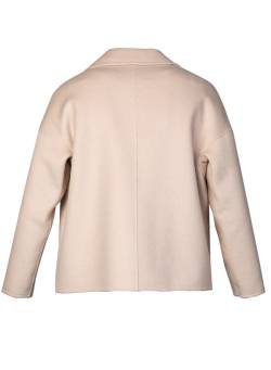 MILESTONE Damen Jacke Mayflower beige unifarben von Milestone