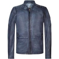 Milestone Lederjacke Cornelio Herren Bikerjacke aus Lammleder von Milestone