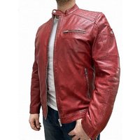 Milestone Lederjacke Herren Lederblouson aus Lammnappa Leder von Milestone