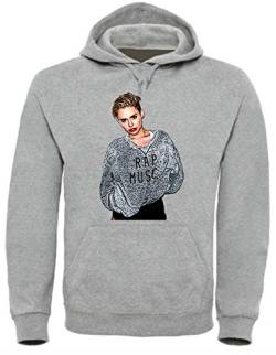 Miley Cyrus Funny Mens & Ladies / Herren & Damen Unisex Hooded Pullover (M von Miley Cyrus Funny Mens & Ladies / Herren & Damen Unisex Hooded Pullover