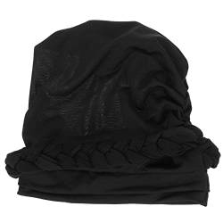 MILISTEN Geflochtene Zehenkappe Chemo-kopfbedeckungen Für Frauen Make-up-stirnband Kopfwickel Für Schwarze Frauen Hijab Für Frauen Haube Zum Schlafen Duschhauben Milchseide Schal von Milisten