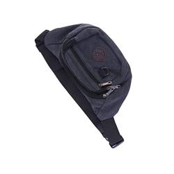 MILISTEN Outdoor Tasche Handy Tasche schlüsselmäppchen Running Bag pürblack Hüfttasche Gürteltasche mit Reißverschluss Reise Gürteltasche Multifunktion Bauchtasche bilden Riementasche Mann von Milisten