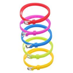 Milisten 5St Silikonarmband Damenarmband Gummiarmbänder für Kinder shöne bescherung weihnachtsgeschenke deko Armbänder für Damen Herren Stretch-Armbänder leer Riemenschnalle Gummiband Frau von Milisten