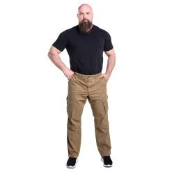 Mill&Tailor Cargohose Zip-Off Beige Größe 28 I Zip-Stoffhose für Männer lang I Cargo-Hose 100% Baumwolle I Hose für Herren Regular Fit mit 6 Taschen & Reißverschluss I Hosen in Übergrößen von Mill&Tailor