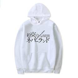 Anime The Promised Neverland Hoodie Manga Emma Norman Ray Print Pullover für Männer und Frauen von Millay