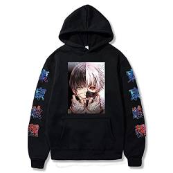 Anime Tokyo Ghoul Ken Kaneki Hoodie Neuheit Oberbekleidung Pullover Sweatshirt für Männer Frauen Jugend von Millay