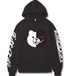 Danganronpa Hoodie Monokuma Nagito Komaeda Junko Enoshima Anime Pullover Sweatshirts Männer Frauen Harajuku Tracksui Cosplay Kostüm von Millay