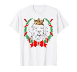 Nova Scotia Duck Tolling Retriever mit Krone Weihnachten T-Shirt von Miller Sye