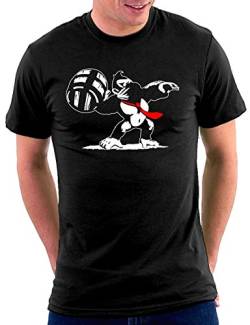 Banksy Donkey Kong T-shirt, Größe XL, Schwarz von Million Nation