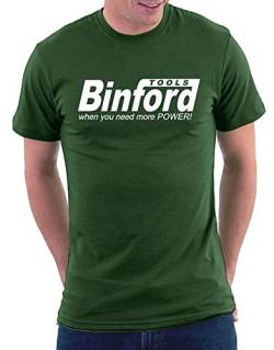 Binford Tools T-Shirt, Größe XL, Bottlegreen von Million Nation