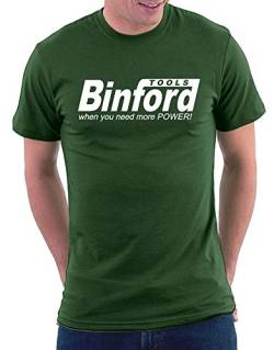 Binford Tools T-Shirt, Größe XXL, Bottlegreen von Million Nation