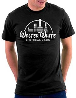 Breaking Bad Walter White Labs T-shirt, Größe M, Schwarz von Million Nation