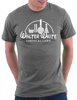 Breaking Bad Walter White Labs T-shirt, Größe XL, Darkgrey von Million Nation