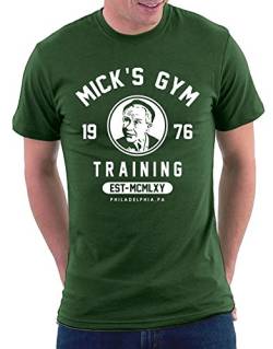 Mickeys Gym T-Shirt, Größe L, Bottlegreen von Million Nation