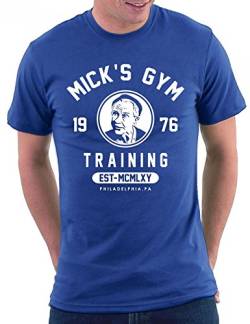 Mickeys Gym T-Shirt, Größe L, Royal von Million Nation